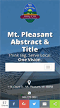 Mobile Screenshot of mtpleasantabstract.com